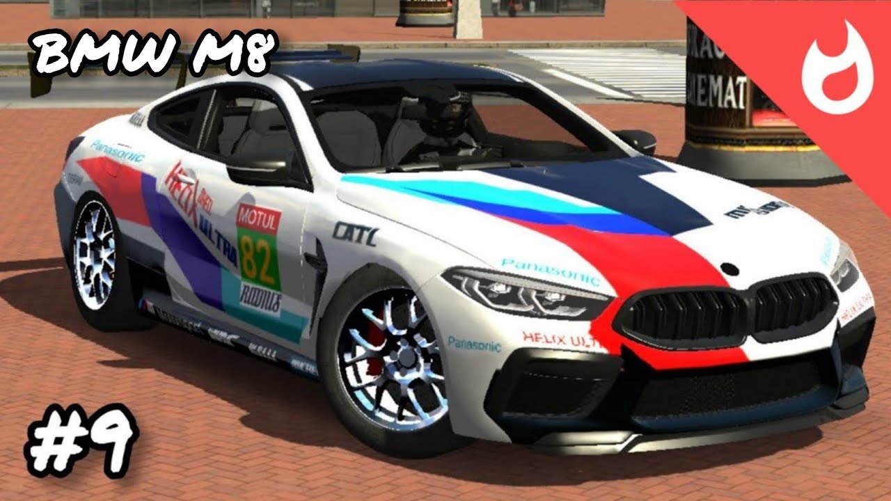 BMW M8 GTE // Racing Car Designed in Car Parking Multiplayer. - YouTube