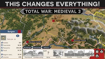 Total War: Medieval 3 - THIS CHANGES EVERYTHING (No building slots, hand place castles, pop estates)