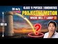 🎯 Class 11 Physics Projectile Motion Numerical Solution in Nepali | Easy Method | NEB Physics