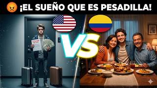 ⚠️ Lo que en EE.UU. es NORMAL pero en Colombia sería un ESCÁNDALO 🇺🇸🇨🇴 ¡EL SUEÑO QUE ES PESADILLA! 😱