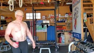 Old Guy 500 pushups & 173 Pullups in 1 Hour at age 66