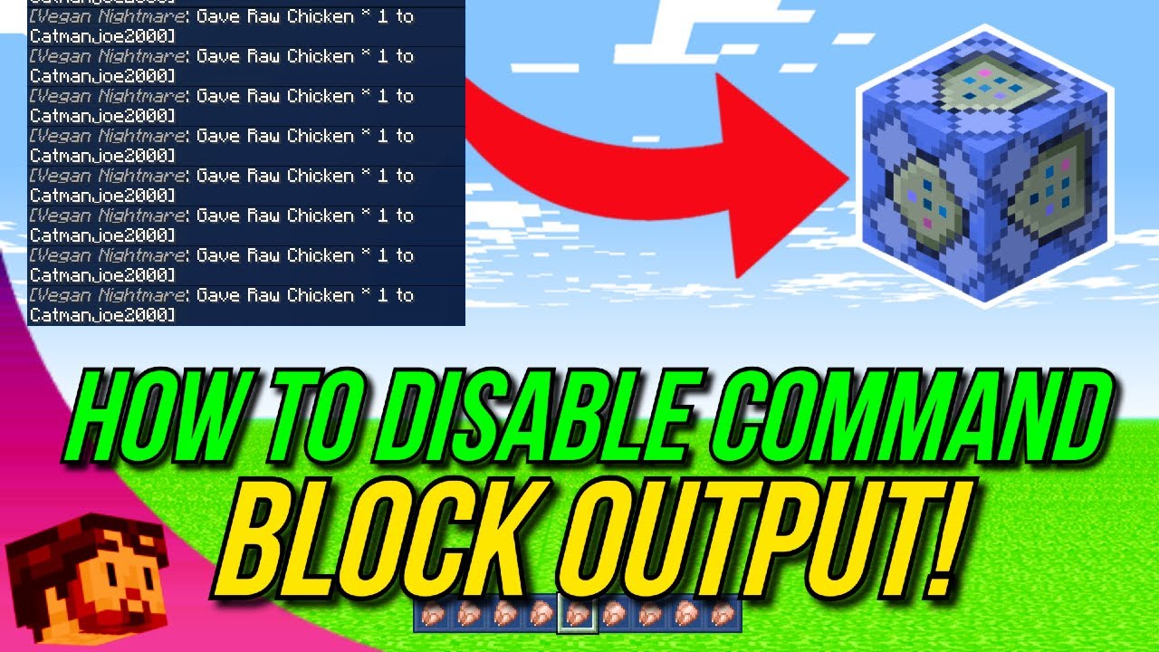 Minecraft Bedrock How To Disable Command Block Output Easy Ps4 Mcpe Xbox Windows Switch Youtube - how to check hidelogs roblox