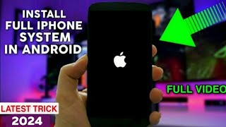 Install iOS 17 System In Any Android | iOS on Android 2024 screenshot 5