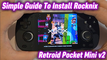Simple Tutorial Guide To Install Rocknix on Retroid Pocket Mini V2