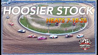 7/18/26 HOOSIER STOCK HEAT RACE at Merrittville Speedway