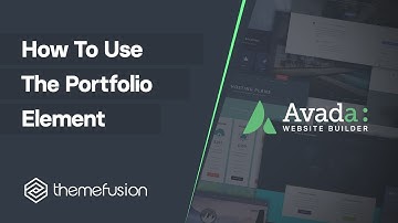 How To Use The Portfolio Element (Legacy Element)