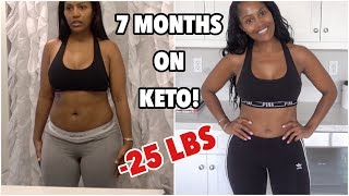 KETO DIET WEIGHT LOSS UPDATE - I'VE LOST 25 POUNDS