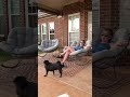 Yo best seat in the house and look so good in the patio