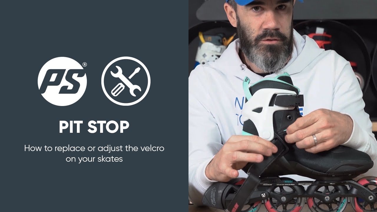 Pit Stop - How to replace or adjust the velcro on your skates - YouTube
