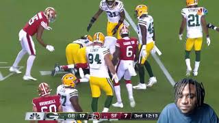 Packers vs. 49ers Week 3 Highlights | NFL 2021! Reaction