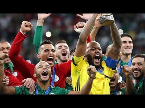 أغنية المنتخب الجزائري راها شابة مع أفضل لحظات كأس العرب فيفا 2021 و التتويج باللقب العربي