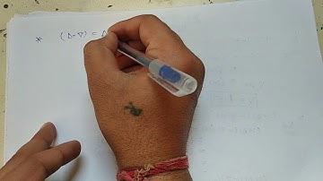 (Relation between three operators Delta ,nebula and E )for Bsc 2nd year By Ram Arora