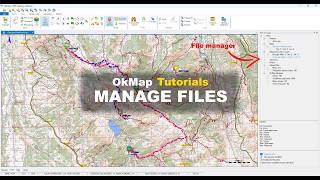 OkMap Tutorial – Managing Map, Waypoint, Track and Data Files