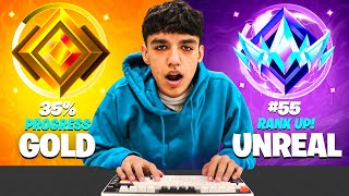 I Reached UNREAL Rank In Fortnite In 1 DAY... (SOLO Speedrun)