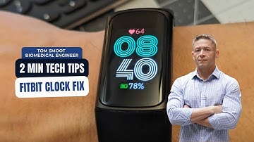 Hate The Fitbit Charge 6 Default Clock? Change it in the Fitness Tracker App!