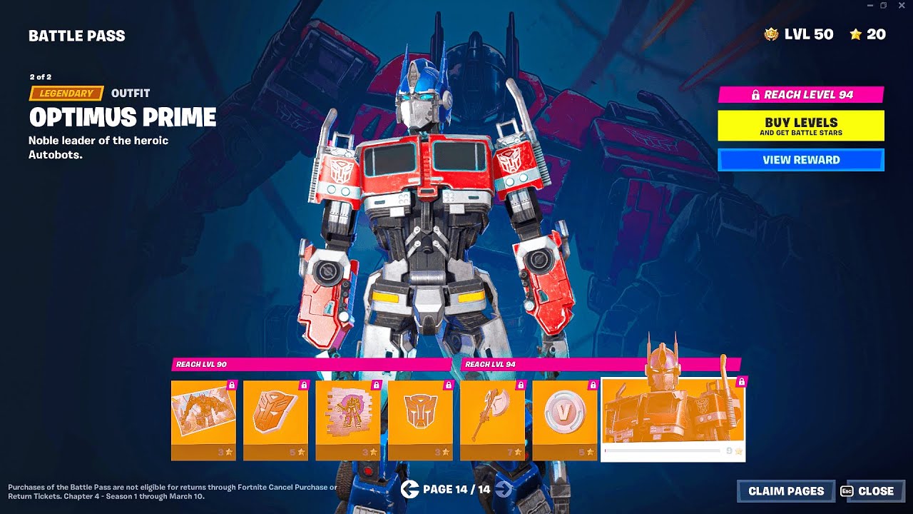 Fortnite - Chapter 4 Season 3 Battle Pass (Full Showcase)