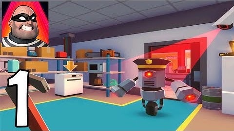 Robbery Madness: Classic Thief - Gameplay Walkthrough Part 1 - Practice - For Android/iOS