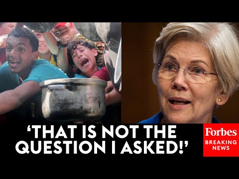 'Half A Million People Are Starving': Elizabeth Warren Grills DoD Nom About Coordinating Gaza Aid