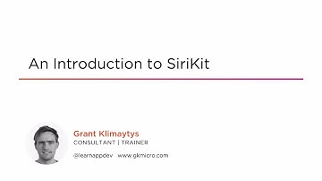 Course Preview: An Introduction to SiriKit