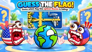 Information Guess the Flag Hidden in This Optical Illusion! 👀 | COUNTRYBALLS COMPILATION!! Guide
