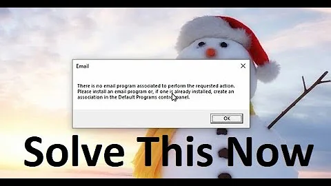 Fix the “There is No Email Program Associated to Perform the Requested Action” Error | Tech Hawk