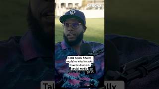 #TalibKweli has 3 keys reasons as to why he acts the way he does on #socialmedia📱 #PeoplesParty