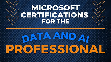 Microsoft certifications for the Data & AI professional