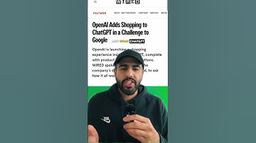 Shopping Inside ChatGPT? This Changes Everything For Google #chatgpt #AI #openai #seo