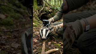 Camera Mounted on a European Badger Exploring Underground Sett 🦡 | Real Wildlife Footage