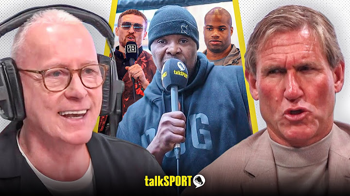 🚨 EXCLUSIVE! Simon Jordan engages in lively Oleksandr Usyk v Daniel Dubois 2 Debate with Don Charles