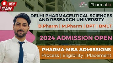 DIPSAR Admission 2024 Open | Courses , Process, Eligibility | MBA BBA B.Pharm M.Pharm BPT BMLT DMLT