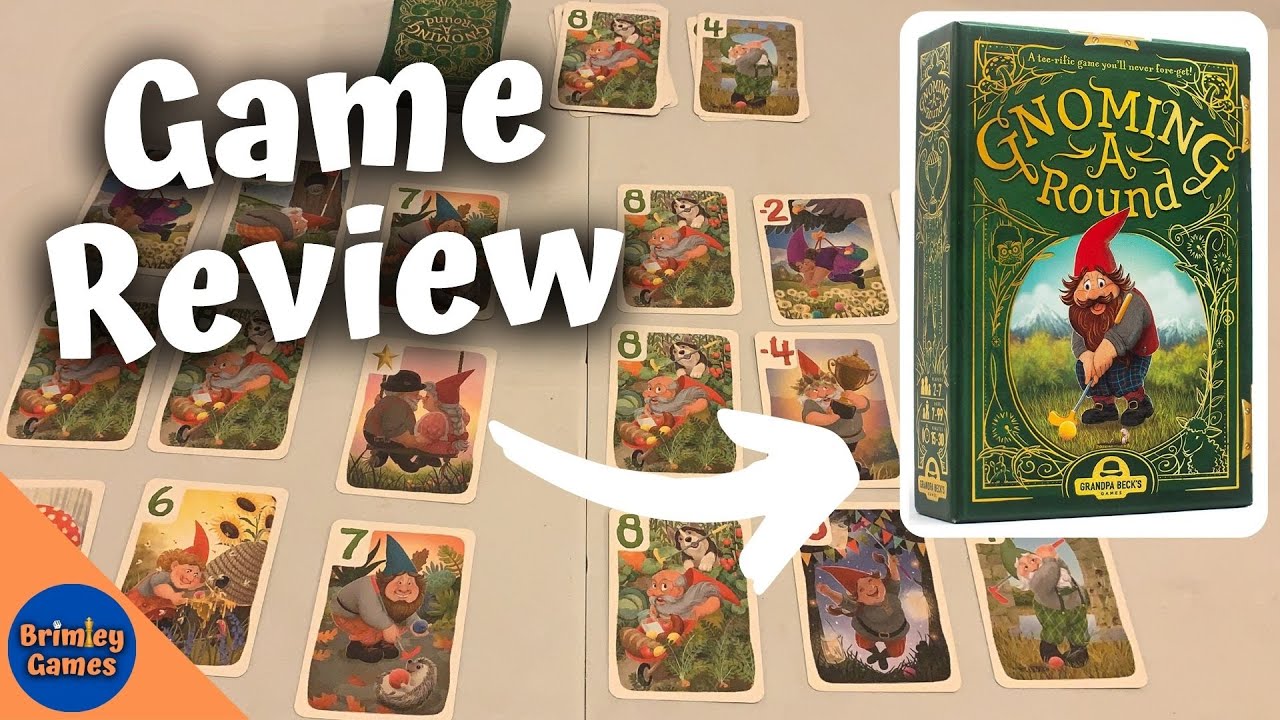 GNOMES + GOLF?!? Gnoming A Round A Game Review YouTube