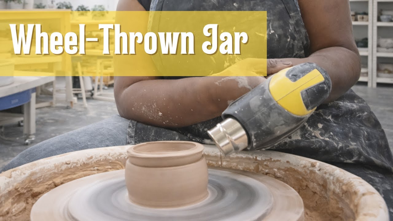 Throwing a Lidded Jar on the Wheel