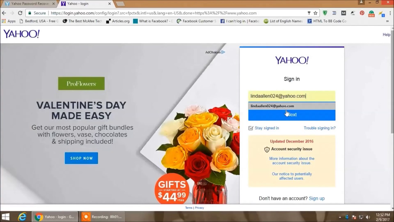 How To Change Reset Yahoo Mail Password 18 The Best Way Youtube