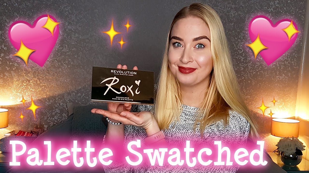 Revolution Roxi Ride or Die Palette Swatches - ItsMeAshleigh