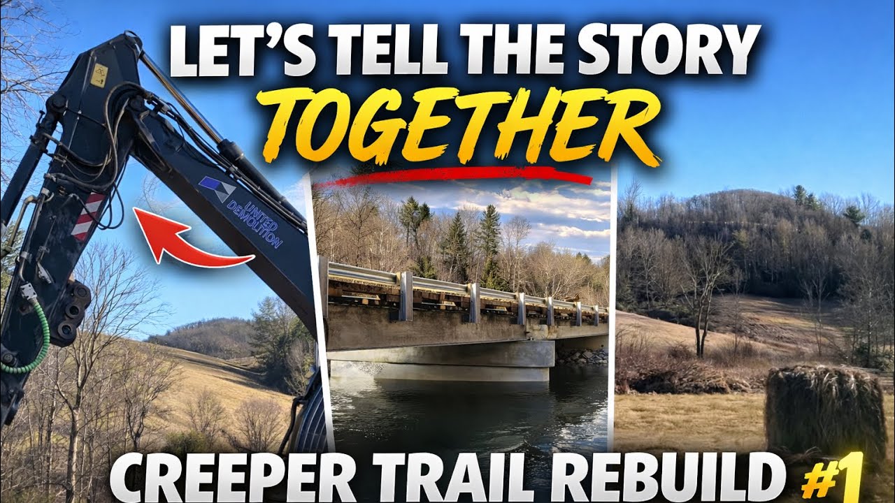 Let’s Document the Creeper Trail Rebuild Together