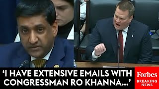 'I'm Actually Disgusted': Ex-Hunter Partner Tony Bobulinski Shreds On Ro Khanna After Questioning