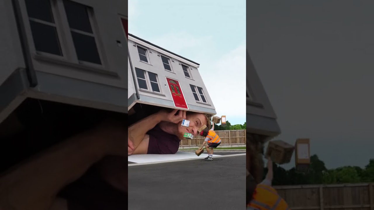 Giant Man in the house 