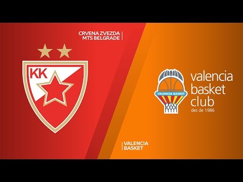 Crvena Zvezda mts Belgrade – Valencia Basket Highlights | EuroLeague, RS Round 11