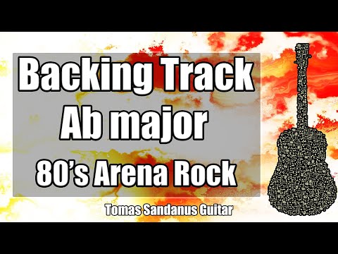 ab-major-backing-track---a-flat---80s-arena-rock-ballad-guitar-jam-backtrack