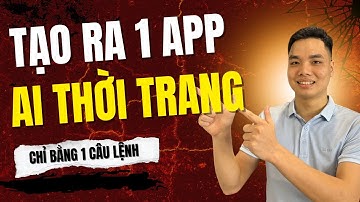 Tạo app AI thời trang của riêng bạn chỉ với 1 câu lệnh trong Google Studio