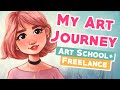 [PART 2] MY ART JOURNEY 💁🏻‍♀️🎨 | How I Became a Freelance Artist!