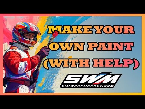 Make Your Own iRacing Paints (The EASY Way) - YouTube