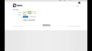 (1) Logging In