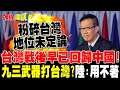 台灣與中國的軍事緊張局勢