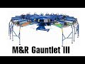 M&R Gauntlet III 55 Автоматическая карусель трафаретной печати на футболках трикотажном крое и одежд