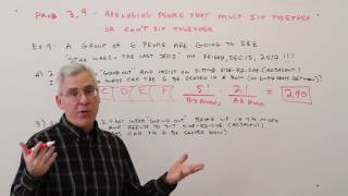 Prob 3.9--Arranging People That Must Sit Together or Can't Sit Together Net Worth