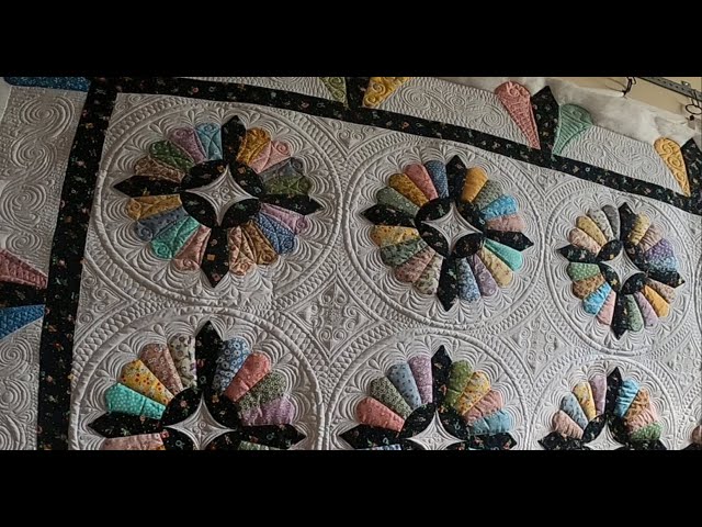 Dresden Butterfly Quilt Pattern Detail Dresden Butterflies MQS 2012