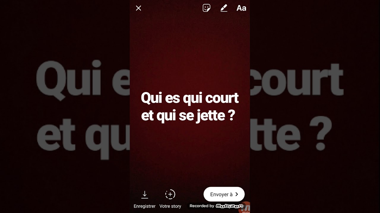 Qui Est Ce Qui Court Et Qui Se Jette Youtube