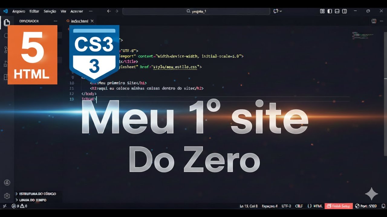 Meu Primeiro Site em HTML5 e CSS3